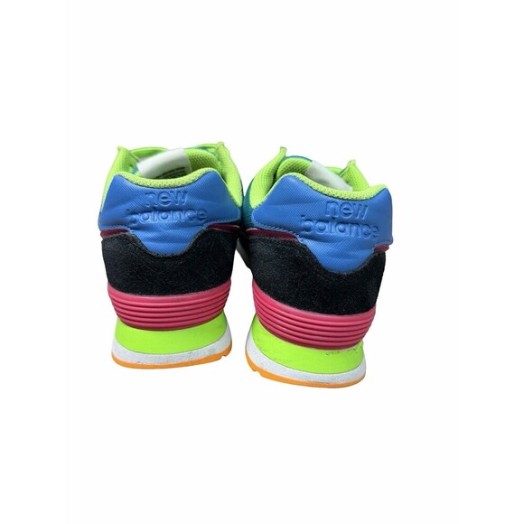 New Balance Men’s 574 Black Energy Lime Size 9 Sneakers Women’s 10.5 B Classic main image 8